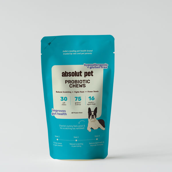 Absolut Pet Probiotics Hypoallergenic Gut Health Dog Supplement