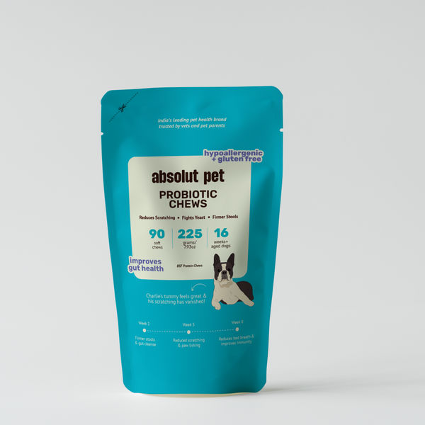 Absolut Pet Probiotics Hypoallergenic Gut Health Dog Supplement
