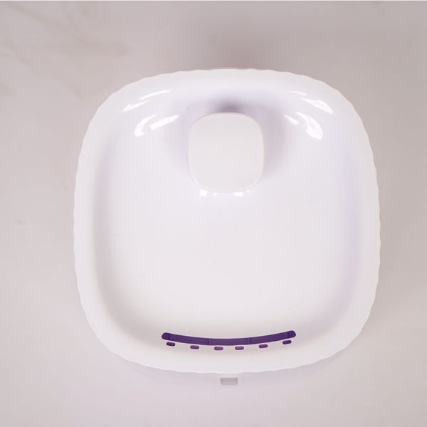 Skatrs Water Fountain with Adapter for Dogs and Cats (White)