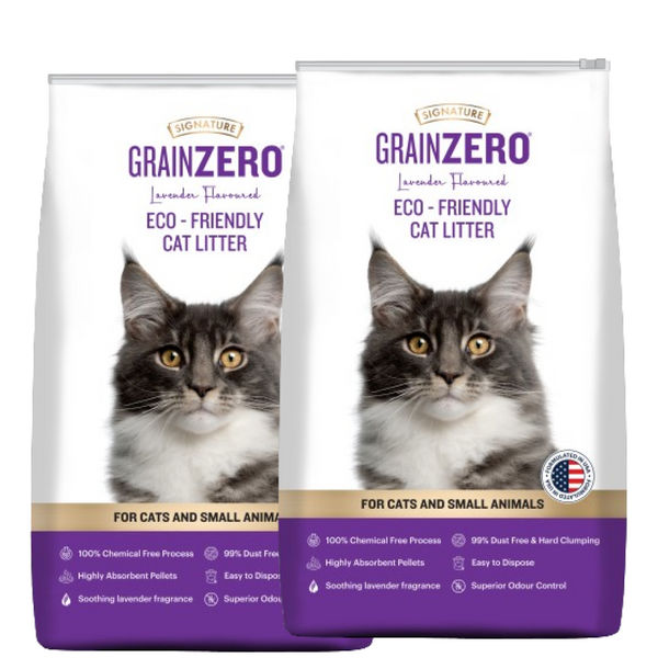 Signature Grain Zero Lavender Scented Cat Litter
