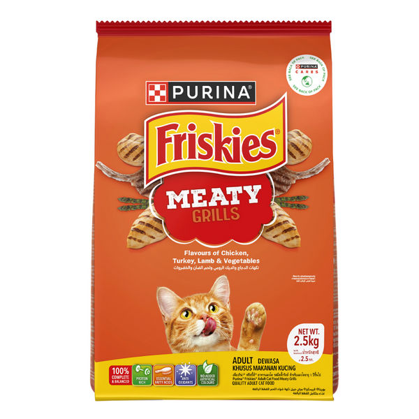 Friskies Meaty Grills Adult Cat Dry Food
