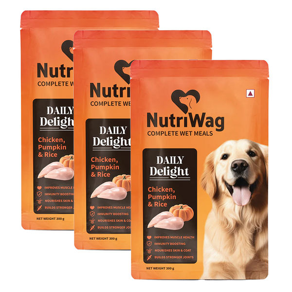 NutriWag Fresh Chicken, Rice and Vegetables Dog Wet Food