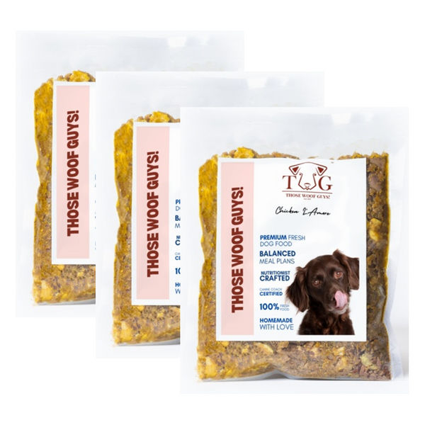 Those Woof Guys Chicken L’Amore Home Meal for Dogs