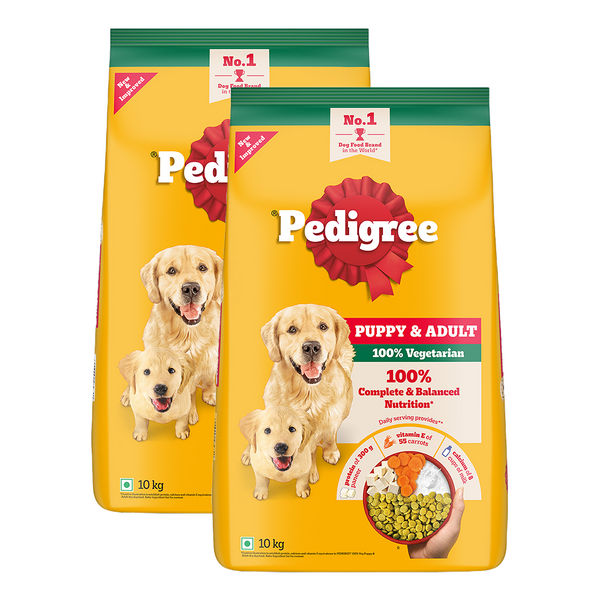Pedigree 100% Vegetarian Puppy and Adult Veg Dog Dry Food