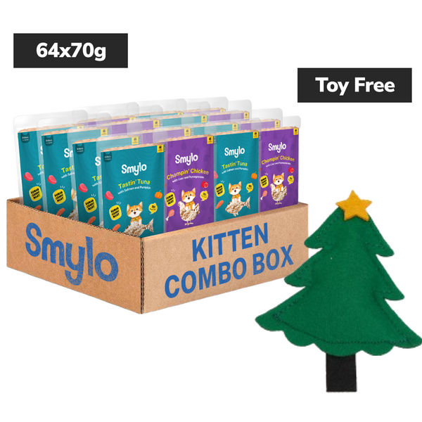 Smylo Kitten Variety Combo, Tuna & Chicken, Fresh & No-Preservative Wet Cat Food