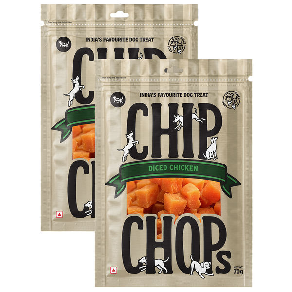 Chip Chops Diced Chicken Dog Treats