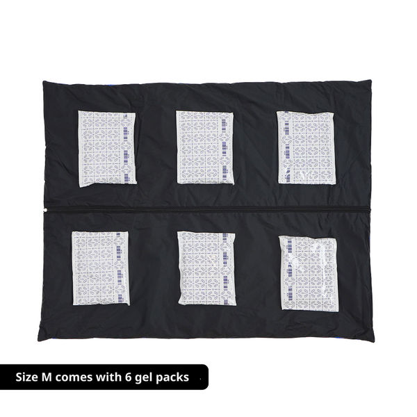 Skatrs Cooling Mat for Dogs & Cats (Blue and White)