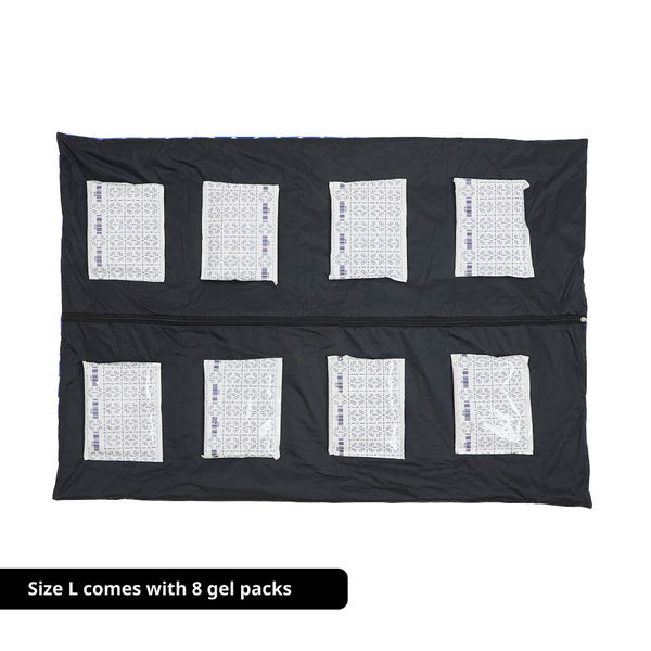 Skatrs Cooling Mat for Dogs & Cats (Blue and White)