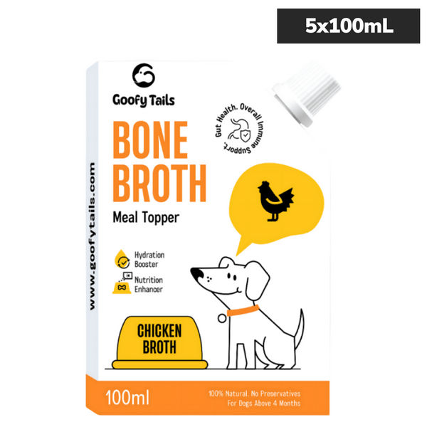 Goofy Tails Chicken Bone Broth for Dogs
