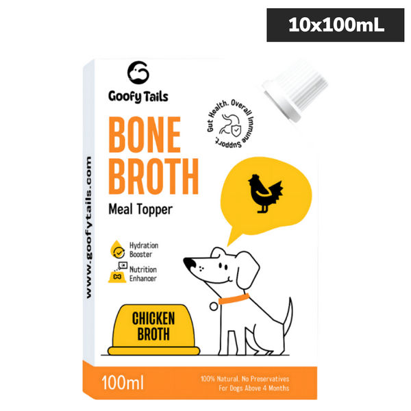 Goofy Tails Chicken Bone Broth for Dogs