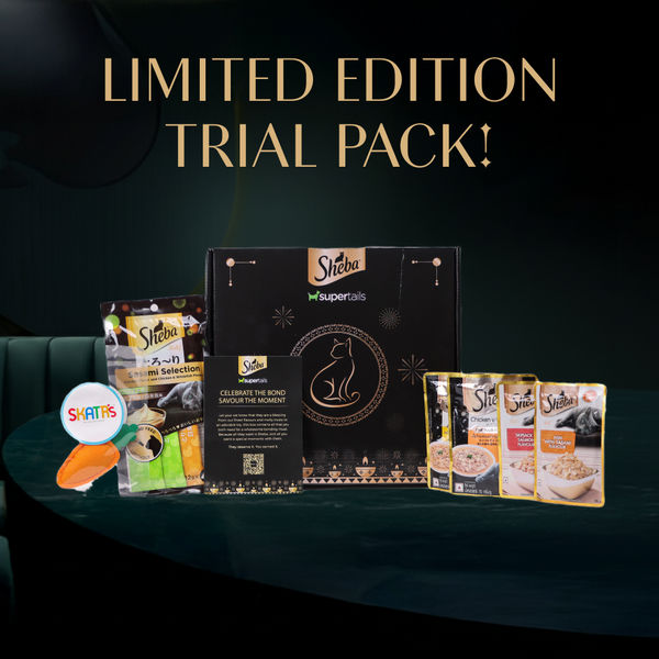 Sheba Trial Box | Limited Edition Starter Hamper for Cats