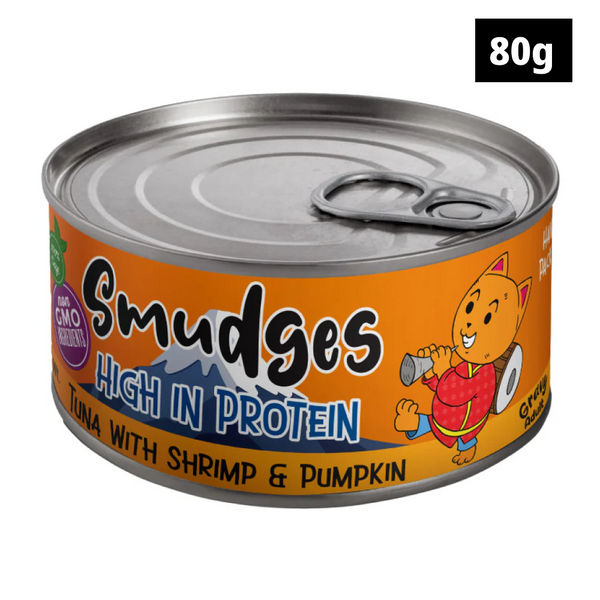 Smudges Tuna Flakes with Shrimp and Pumpkin in Gravy Adult Cat Wet Food