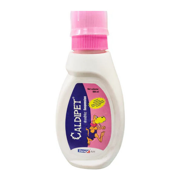 Zenex Caldipet Suspension (Syrup) Calcium Supplement for Dogs