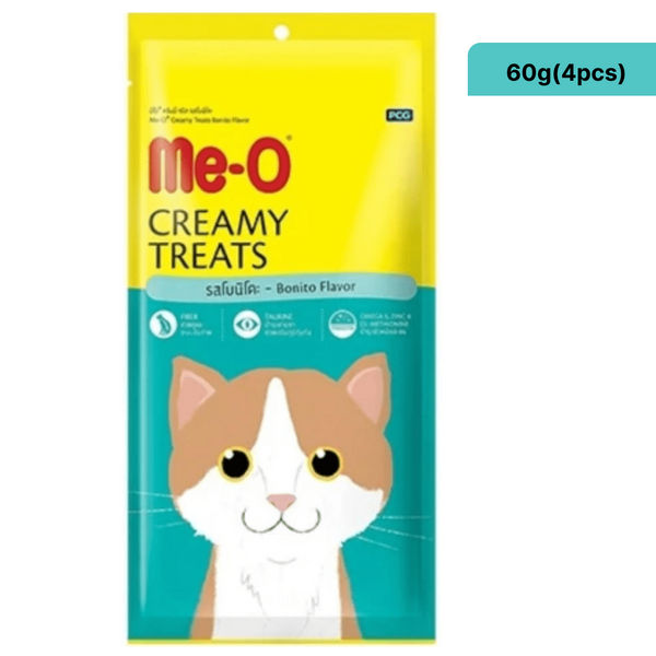 Me O Bonito, Chicken, Liver, Goat, Milk, Tuna Combo Creamy Treats Cat