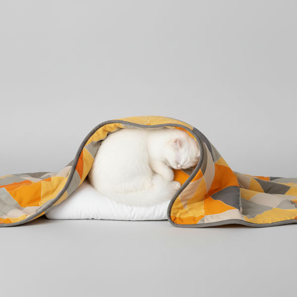 Skatrs Sunshine Snuggle Blanket for Dogs & Cats (Yellow)