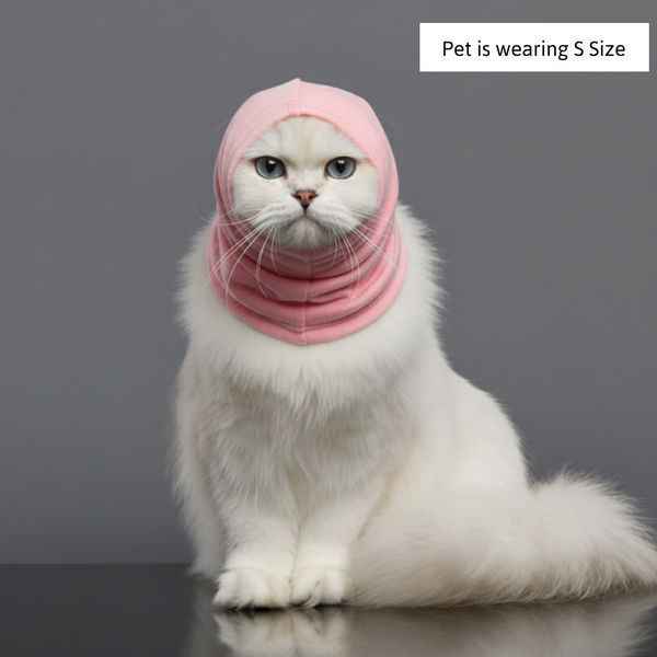 Skatrs Cold and Sound Protection Ear Muffs for Dogs and Cats (Pink)