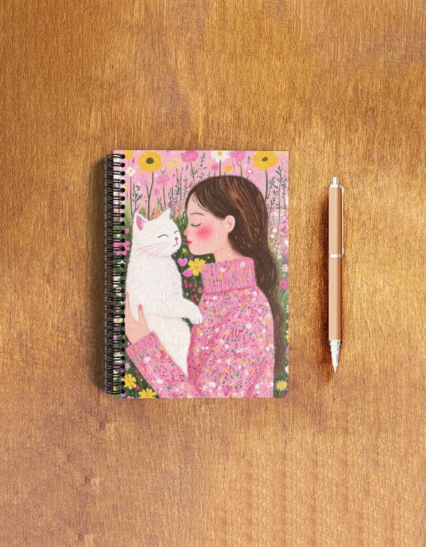 EverythingBoho Cat Mom A5 Notebook