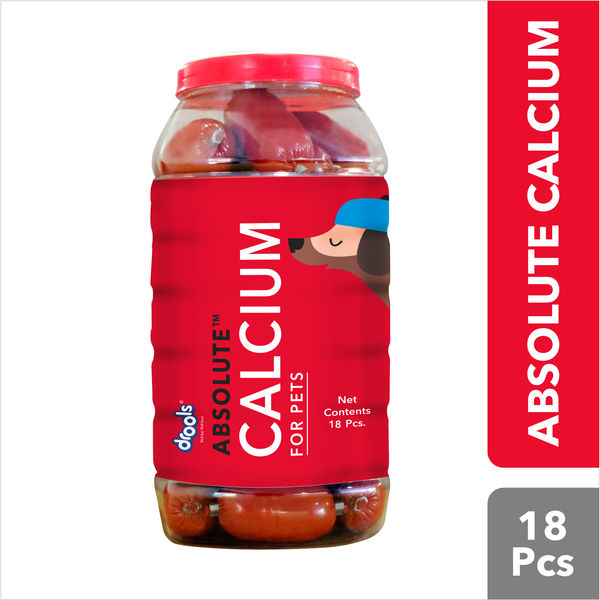 Drools Absolute Calcium Sausage Supplement for Dogs