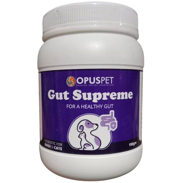 Opus pet Gut Supreme for Healthy Gut Probiotic for Dogs and Cats