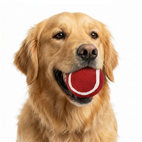 Skatrs Tennis Ball for Dogs (Red)