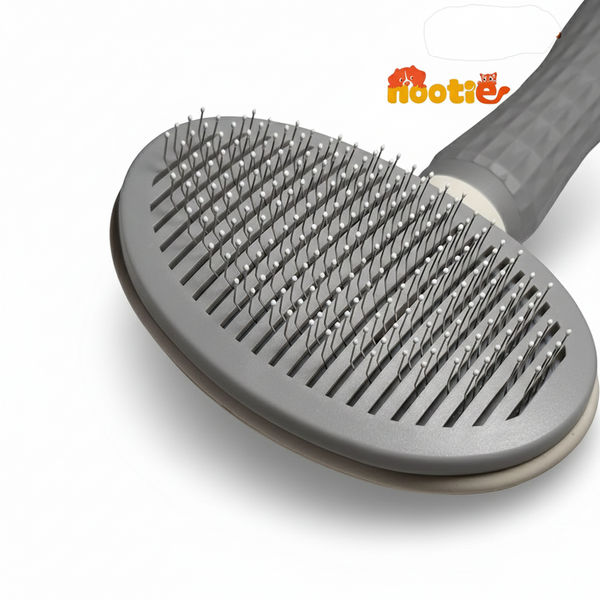 Nootie Slicker Brush for Dogs and Cats (Grey)