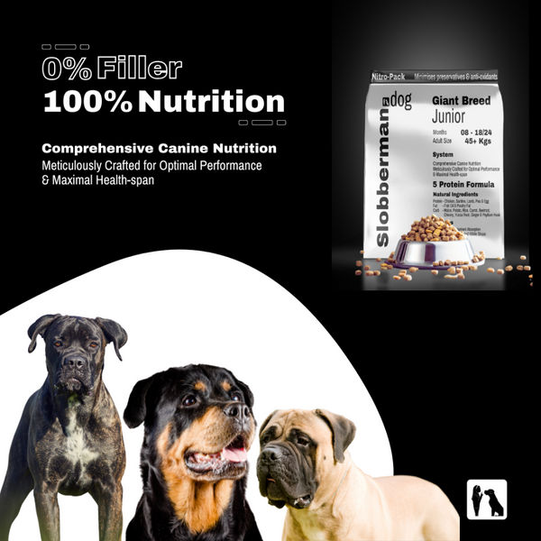 Slobberman dog Gluten Free High Protein Gaint Junior Puppy Dog Dry Food