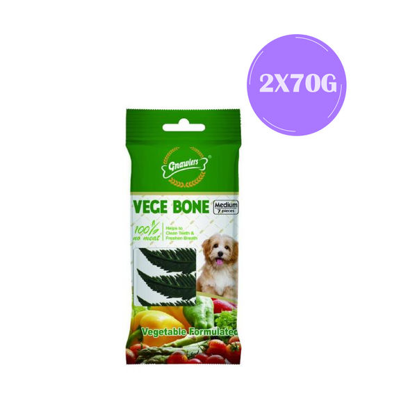 Gnawlers Vegetable Bone Dog Treats