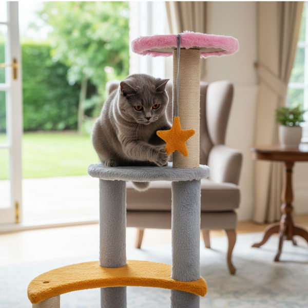 Skatrs Starry Sky Cat Tree for Cats