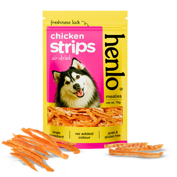 Henlo Single Ingredient High Protein Guilt Free Chicken Dog Treats