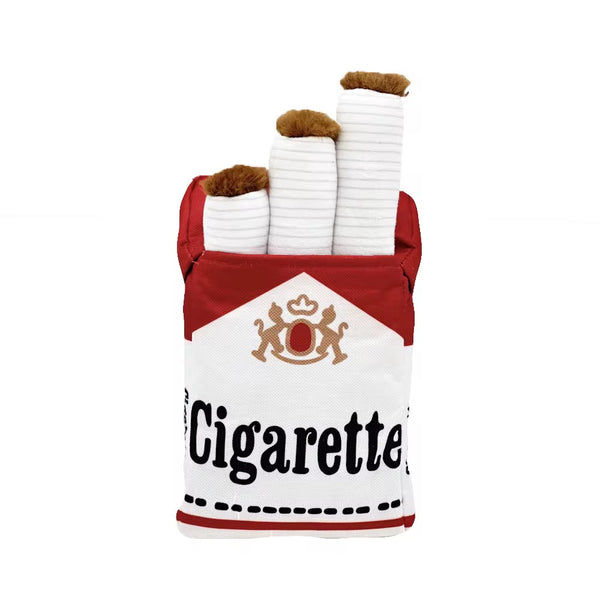 Talking Dog Club No Smoke Cigarette with Cover Plush Toy for Dogs