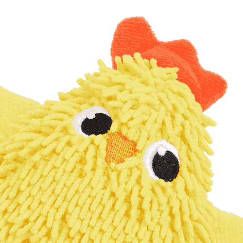 Barkbutler x Fofos Tough Squeaky Chick Toy for Dogs