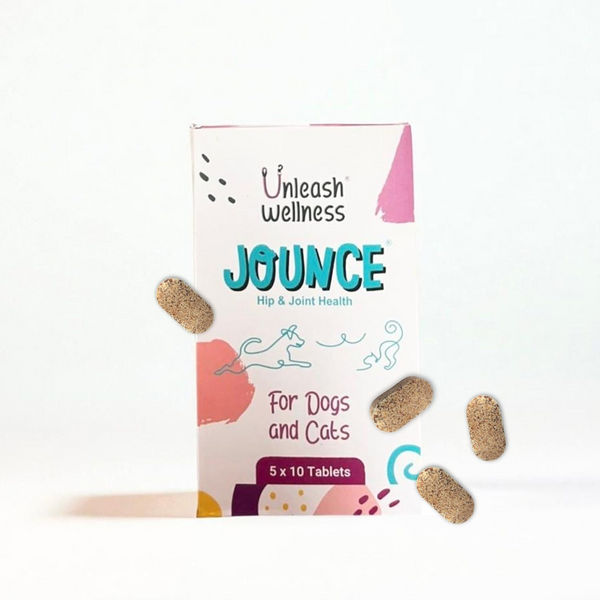 Unleash Wellness Jounce Hip and Joint Support Chews for Dogs and Cats