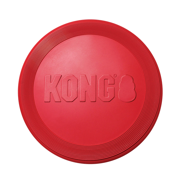Kong Flyer Toy for Dogs (Red)