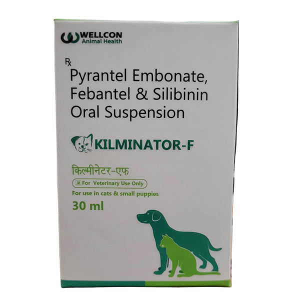 Wellcon Kilminator F Liquid Oral Suspension Dewormer for Dogs and Cats