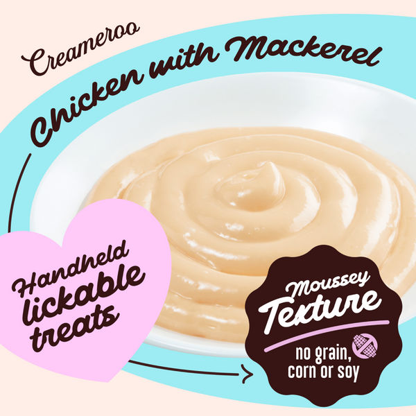 Kennel Kitchen Creameroo Chicken with Mackerel Creamy Cat Treats