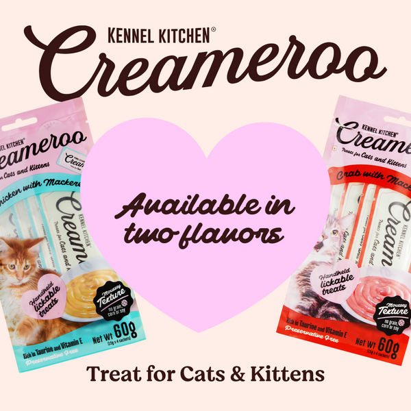 Kennel Kitchen Creameroo Crab with Mackerel Creamy Cat Treats