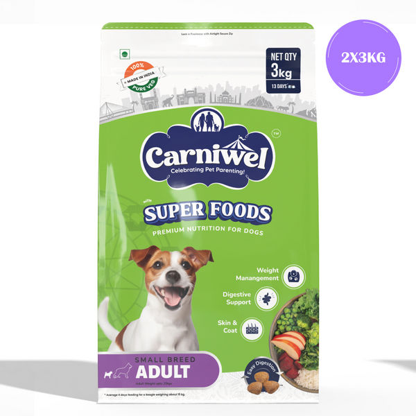 Carniwel Superfoods Veg Kibble Small Breed Adult Dog Dry Food