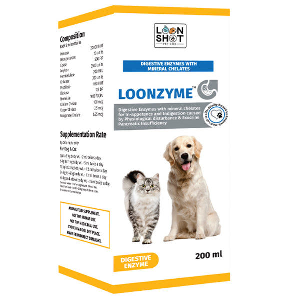 Loonshot Loonzyme Liquid for Dogs and Cats
