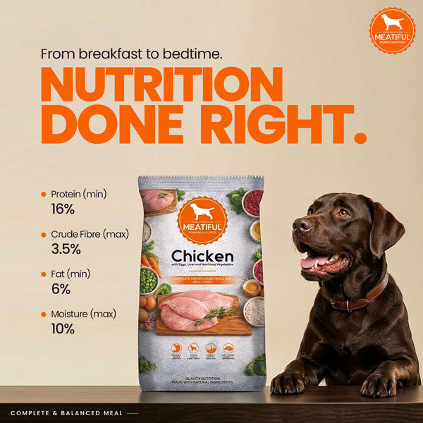 Meatiful Premium Chicken Adult Dog Dry Food