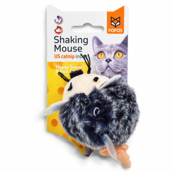 Buy Barkbutler x Fofos Pull String & Sound Chip Mouse Shaped Electronic Toy for Cats (Grey) online at Supertails.com Buy Barkbutler x Fofos Pull String & Sound Chip Mouse Shaped Electronic Toy for Cats (Grey) online at Supertails.com
