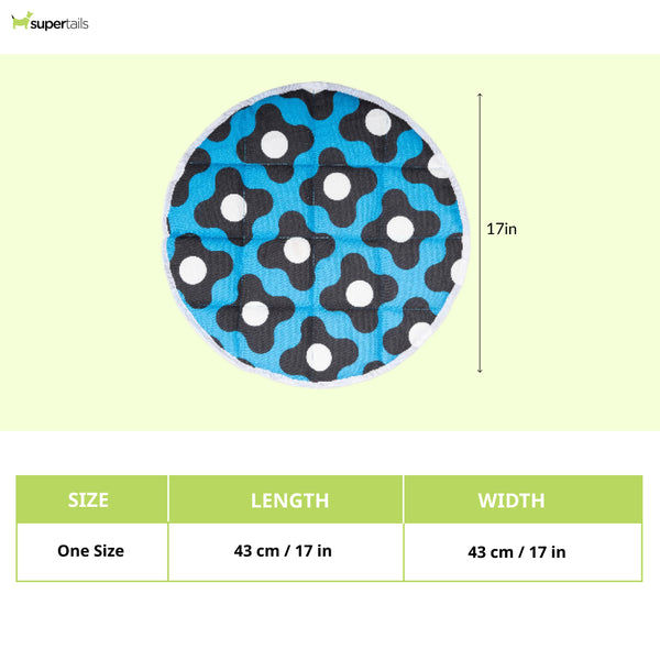 Pet Set Go Blue Bliss Mat for Cats (Navy Blue)