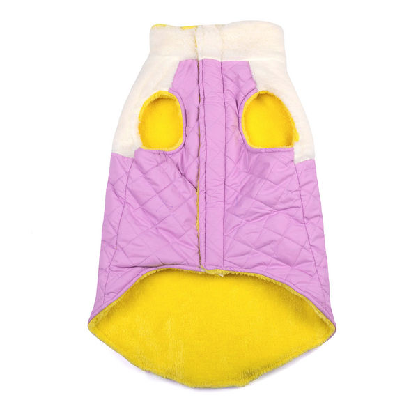 Pets Way Cozyquilt Winter Jacket for Dogs (Mauve)