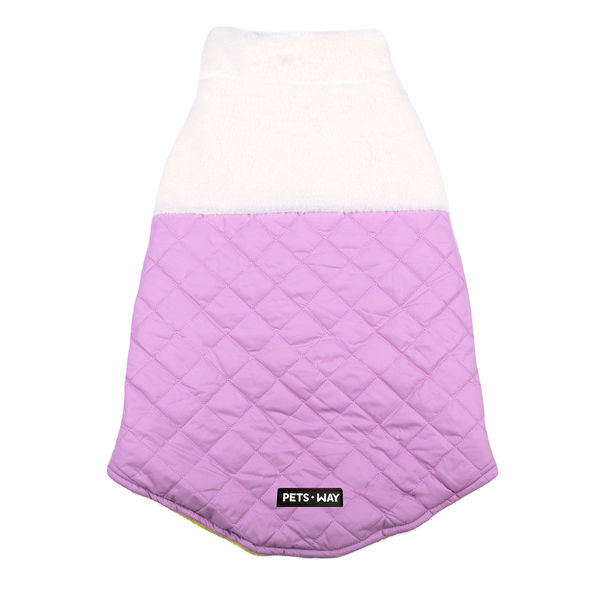 Pets Way Cozyquilt Winter Jacket for Dogs (Mauve)