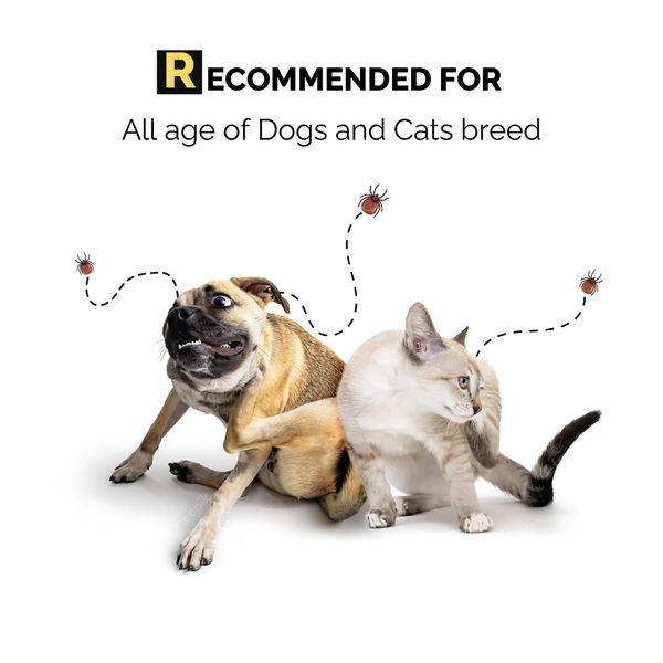 Moe Puppy Natural Lemongrass & Aloe Vera Anti Tick Spray for Dogs & Cats