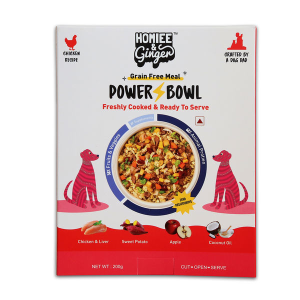 Homiee & Ginger Power Bowl Chicken Variety Pack