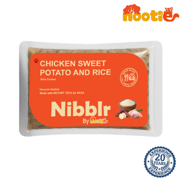 Nibblr By Nootie Wholesome Chicken Sweet Potato & Rice Ready to Eat Meal Dog Wet Food