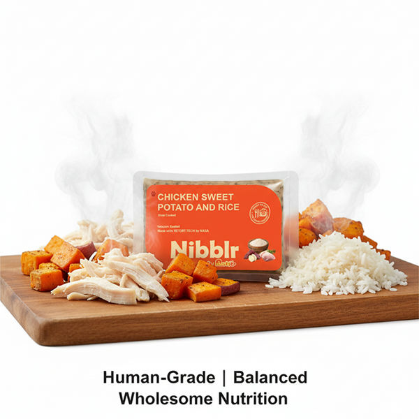 Nibblr By Nootie Wholesome Chicken Sweet Potato & Rice Ready to Eat Meal Dog Wet Food