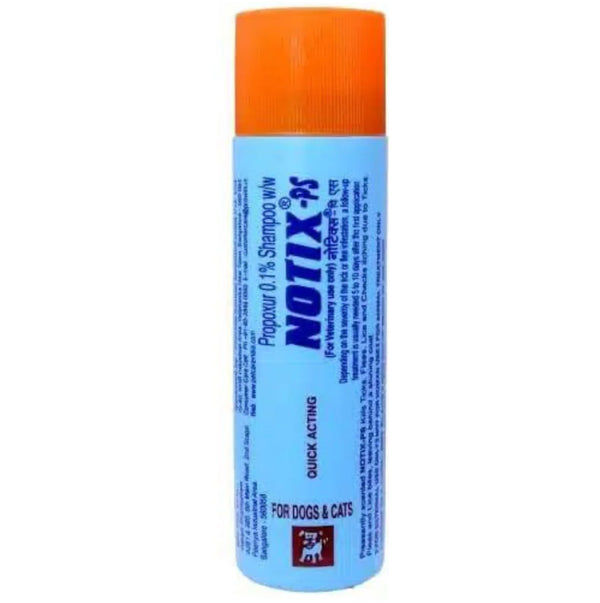 Petcare Notix PS Dog Medicated Anti Parasitic Shampoo (Propoxur) for Dogs