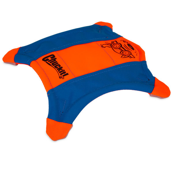 Chuckit! Flying Squirrel Toy for Dogs (Orange & Blue)