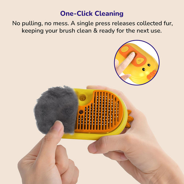 Petverse Steam Brush for Dogs & Cats